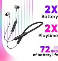 Mivi Collar Classic Pro TWS Neckband with 72 Hours of Playtime & Fast charging Bluetooth Headset (Black, In the Ear)