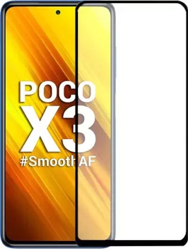 Poco X3, Poco X2, Oppo A12, Poco F3 GT (Pack of 1) iZAP Tempered Glass Guard for Poco X3 pro, Poco X3, Poco X2, Oppo A12, Poco F3 GT (Pack of 1)