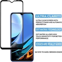 Redmi 9A, Redmi 9i, (11D Tempared Glass) (Pack of 1) Gorilla Elite Edge To Edge Tempered Glass for Mi Redmi 9 Power, Redmi 9 Power, Poco M2, Poco M3, Redmi 9 Prime, Redmi 9A, Redmi 9i, (11D Tempared Glass) (Pack of 1)