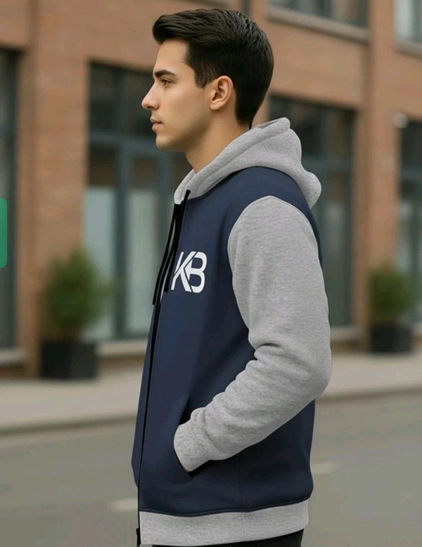 KB JACKET INDIAN KB Man Applique Casual Jacket 🧥 - Black, S