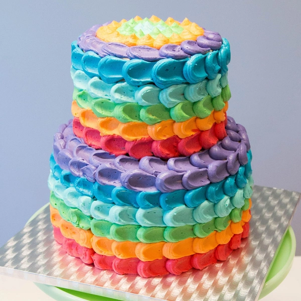 Two Tier Rambo Chocolate Cake - 4 Pound