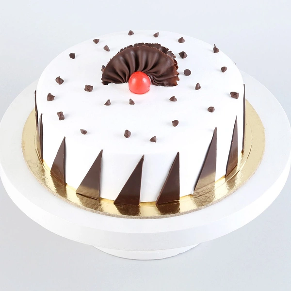 White Black Forest Cake - 1` Pound
