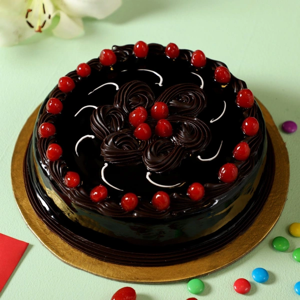 Truffle Cherry Cake - 2 Pound