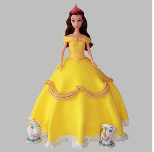 Sunshine Barbie Doll Cake - 2 Pound