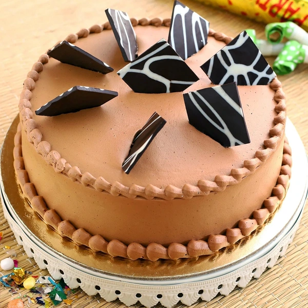 Rich Chocolate Fantasy Cake - 2 Pound