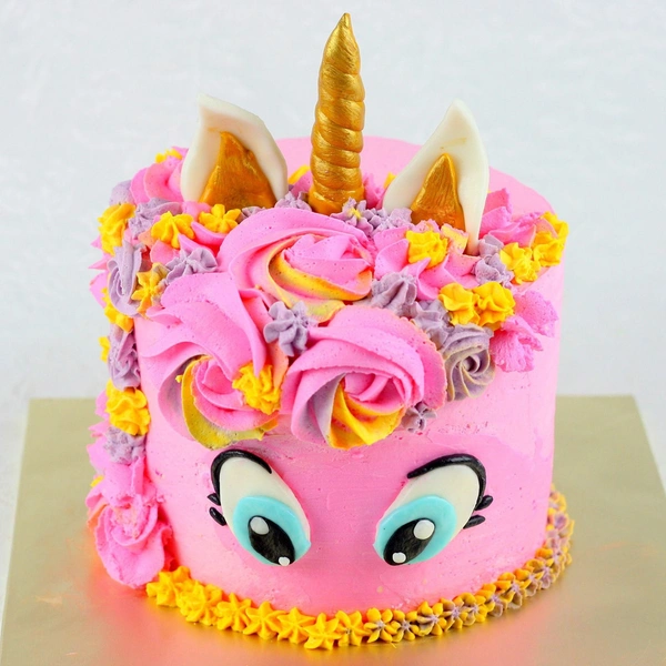 Pink Unicorn Chocolate Cake - 2 Pound