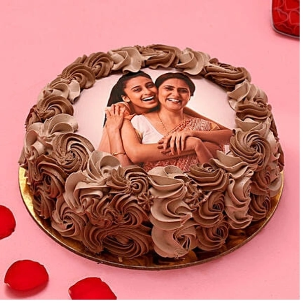 My Love Photo Chocolate Cake - 2 Pound