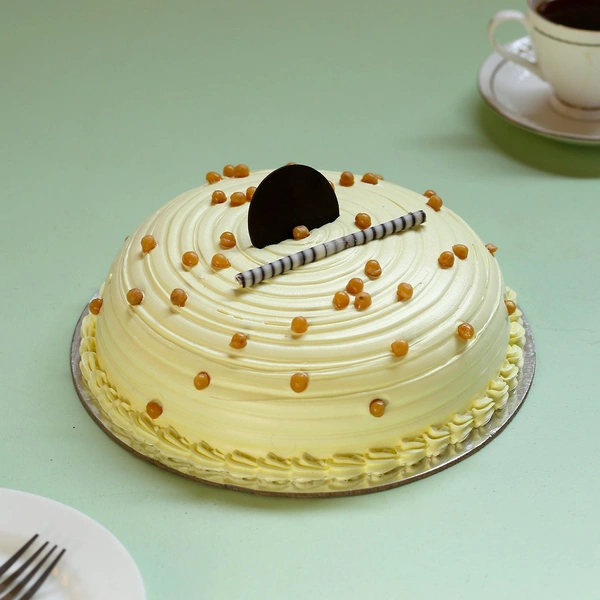 Butterscotch Cream Cake - 2 Pound
