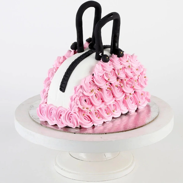 Flora Purse Truffle Cake - 2 Pound
