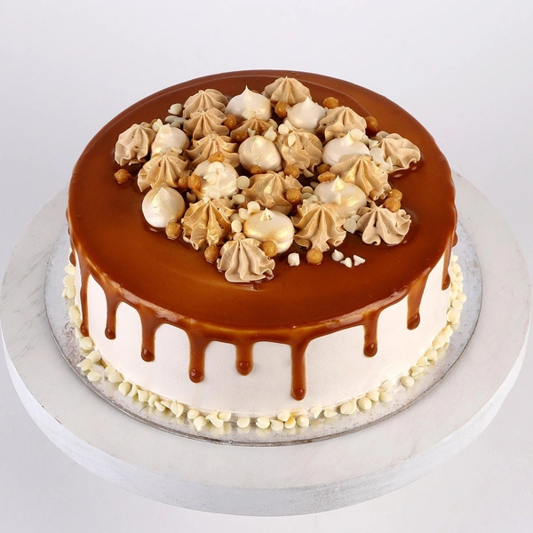 Cream Drop Caramel Cake - 2 Pound