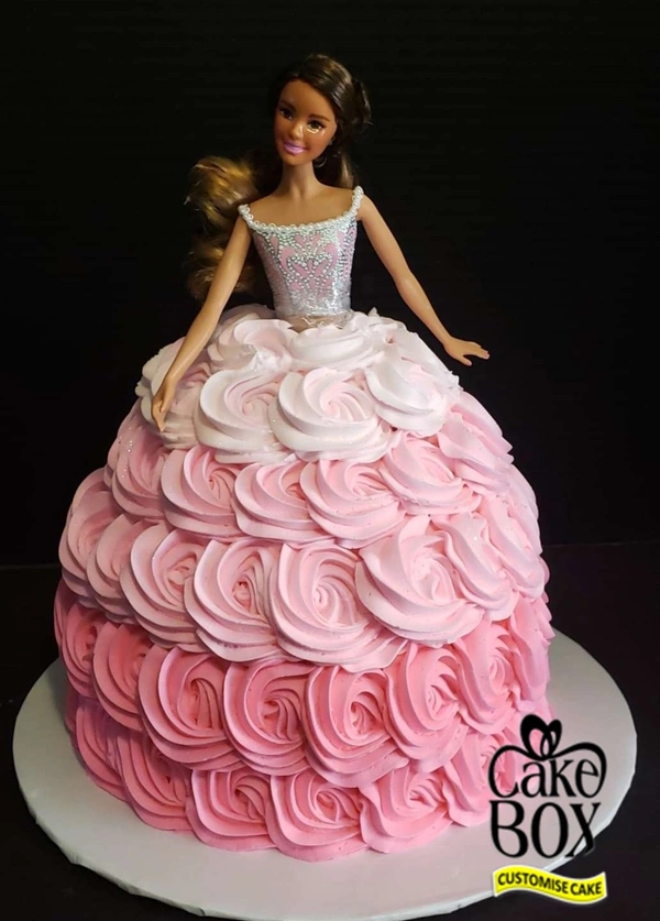 Barbie Doll Cake  - 2 Pound