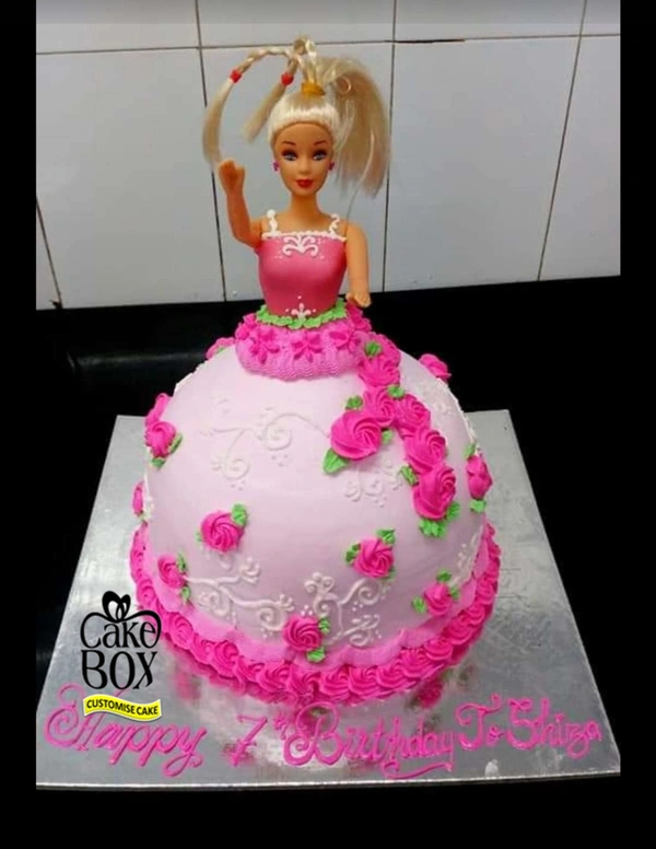 Barbie Doll Cake - 2 Pound