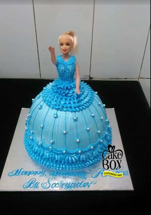 Barbie Doll Cake - 1 kg