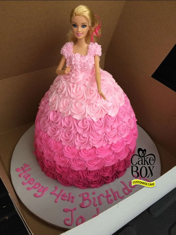 Barbie Doll Cake - 1 Kg