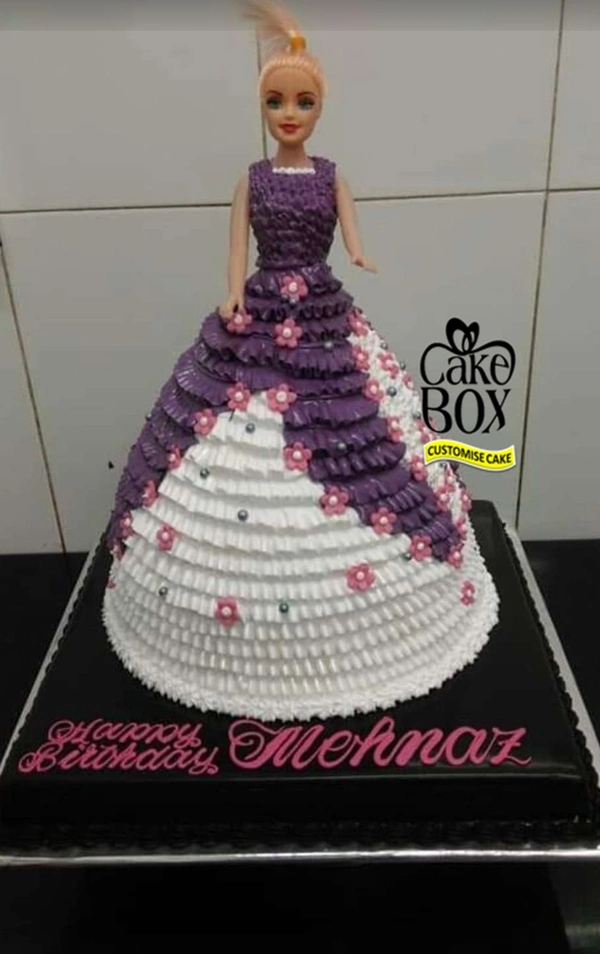 Barbie Doll Cake - 1 kg