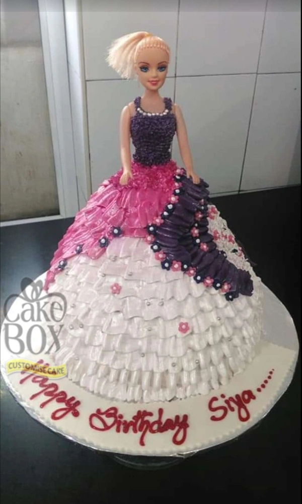 Barbie Doll Cake - 1 Kg