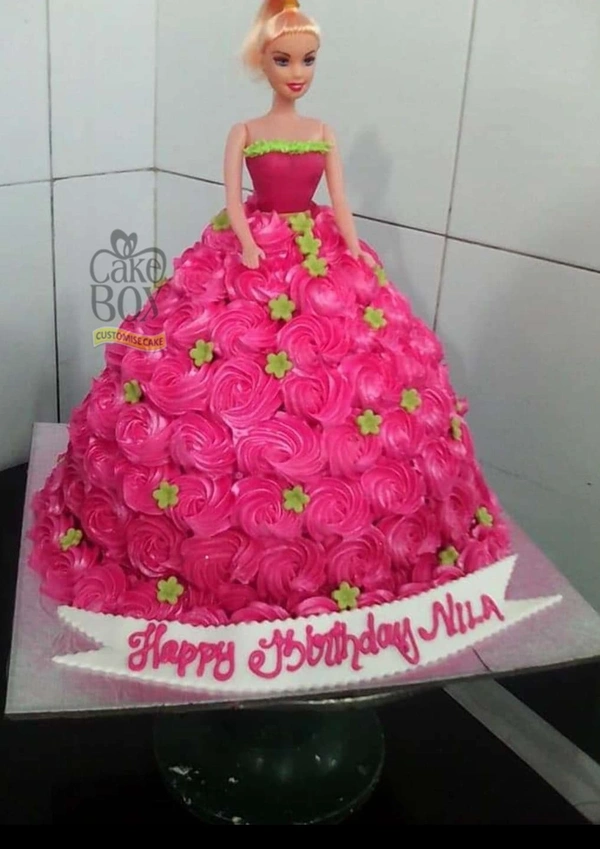 Barbie Doll Cake - 2 Pound