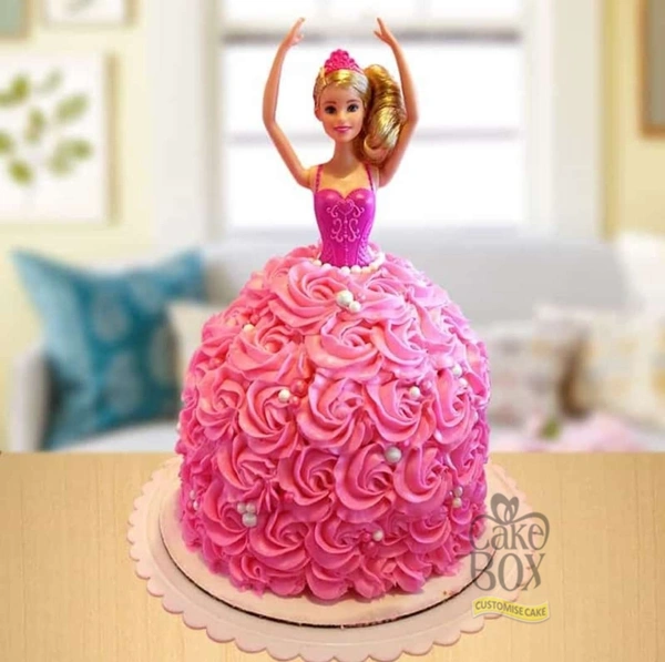 Barbie Doll Cake - 2 Pound