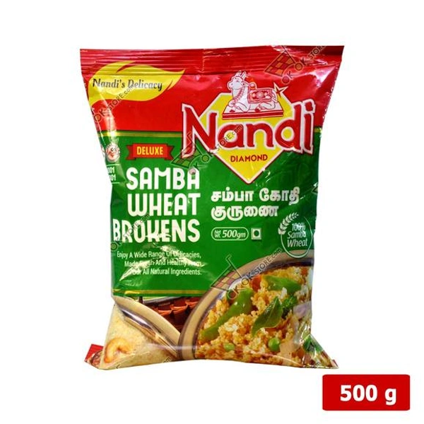 Nandi Samba Wheat Brokens  500g