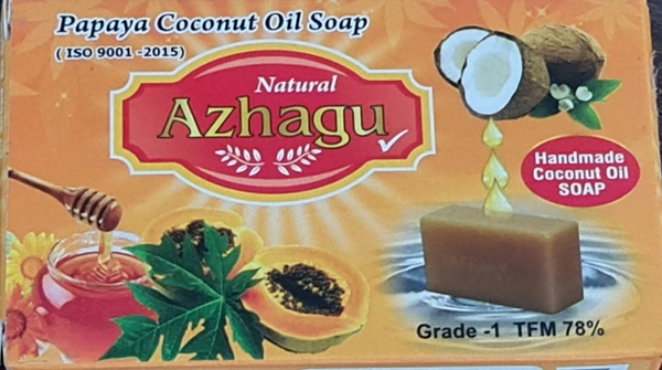 Azhagu Papaya Coconut Soap