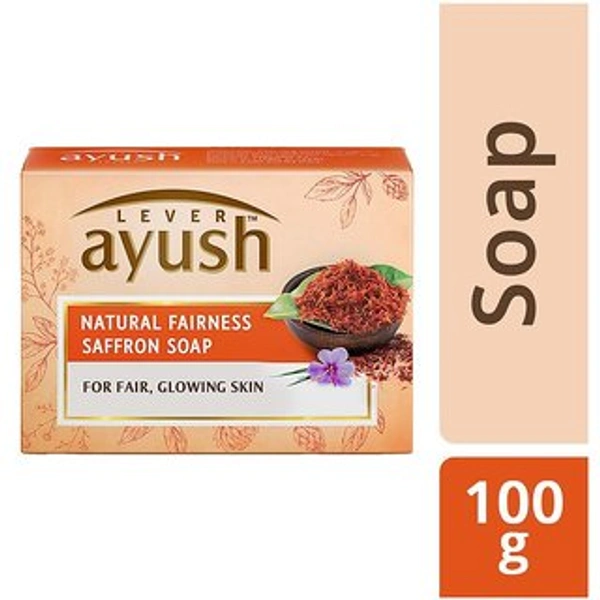 Ayush Saffron Soap 100g