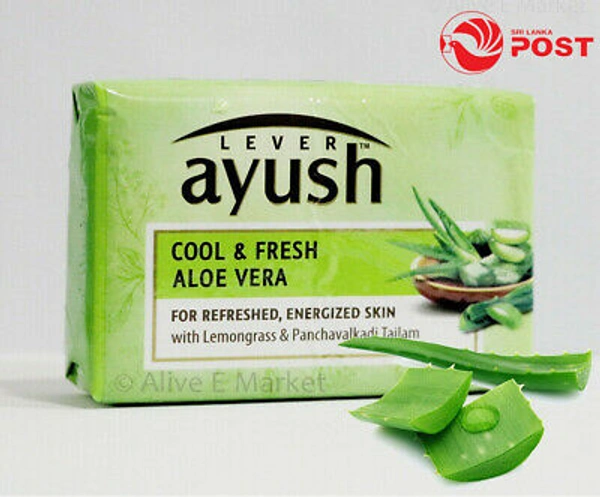 Ayush Aloe Vera Soap 100g
