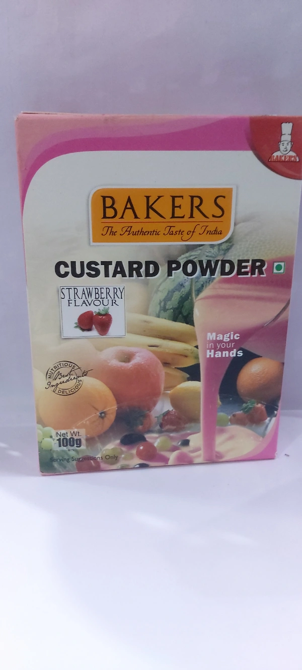 Custard Powder Strawberry 100g