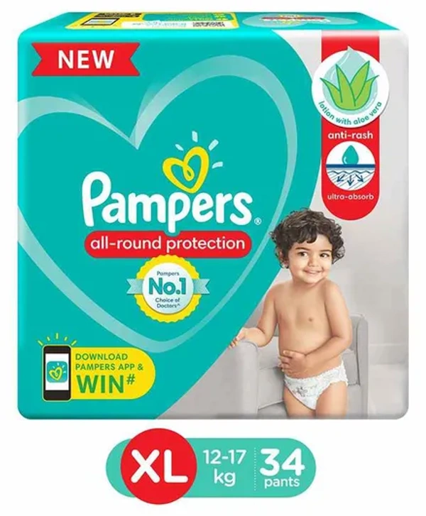 Pampers XL 34 Pc