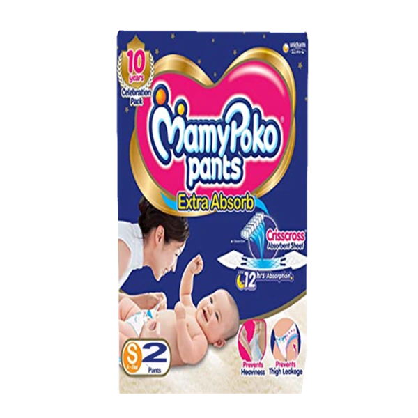 Mamypoko Pants Blue S2 Pc