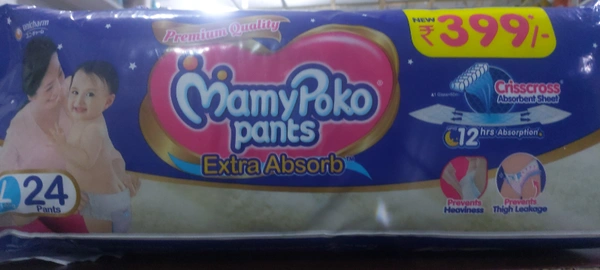 Mamypoko Pants Blue L24 Pc
