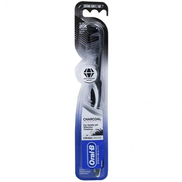Oral-B Charcoal Extra Soft Brush