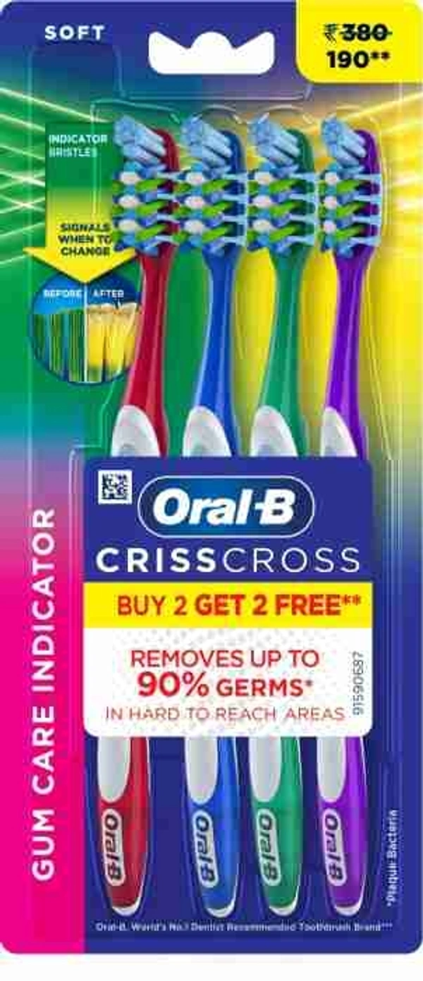Oral-B Soft Buy2 Get2 free 