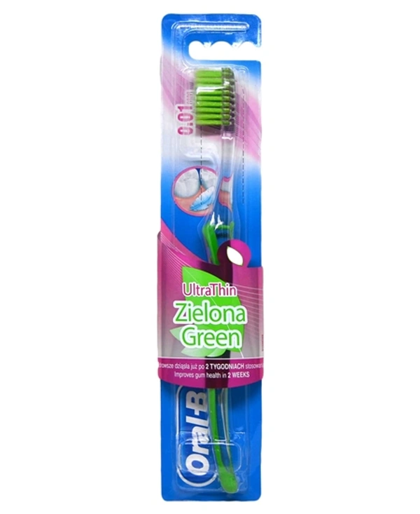 Oral-B Ultrathin Green Brush 