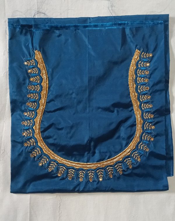 Blouse With Embroidery Work
