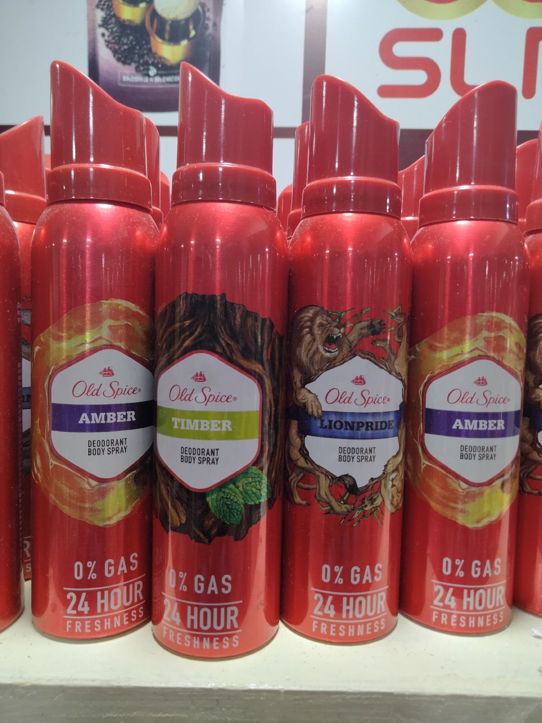 Old spice best sale amber body spray