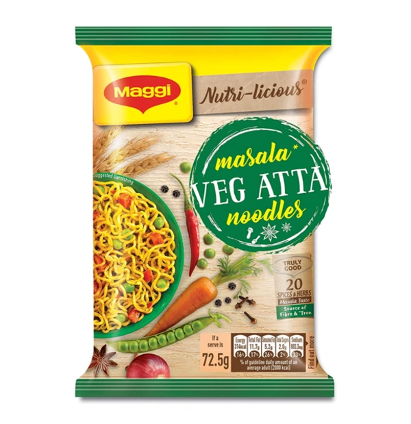 Maggi Veg Atta Noodles