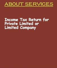ITR-6 (Income Tax Return for Private Limited or Limited Company)