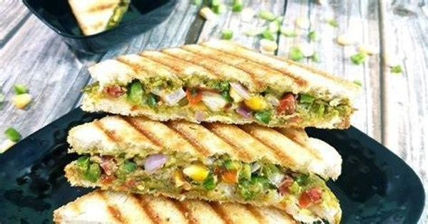 veg sandwich grill
