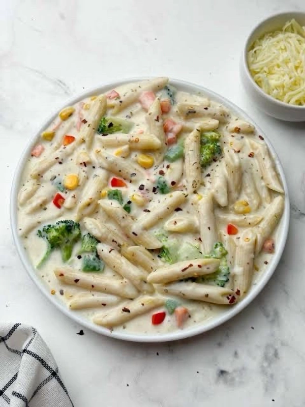 white sos pasta 