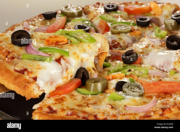 vegetable cheese pizza Large