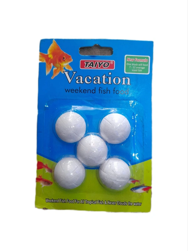 Vacation Weekend Fish Food 