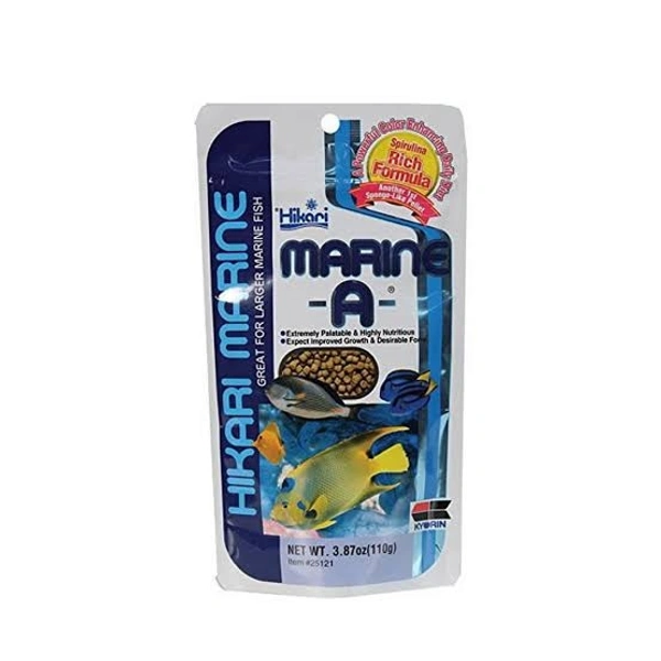 HIKARI MARINE -A- FISH FOOD FOR LARGE MARINE FISH, 110gm 