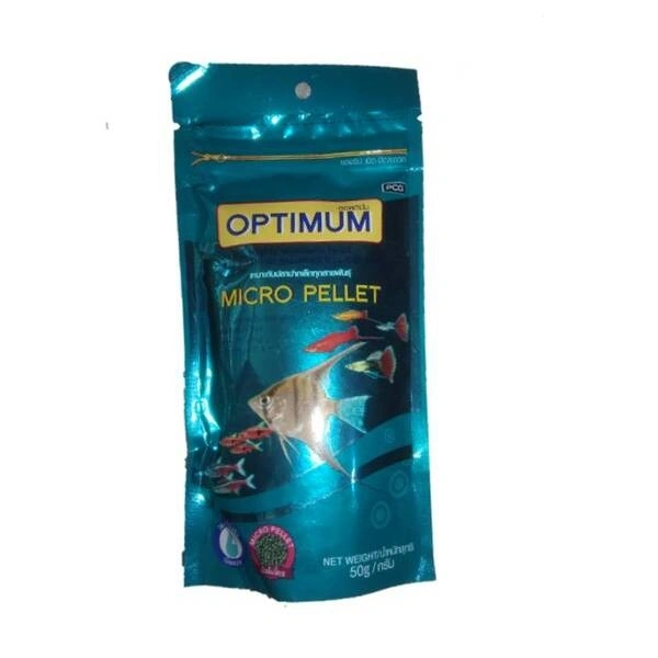 OPTIMUM MICRO PELLET FISH FOOD FOR ALL SMALL MOUTHED FISHES