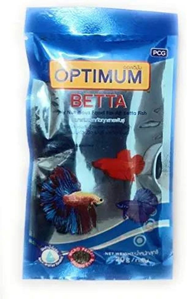 OPTIMUM BETTA|20GM| FISH FOOD FOR ALL BETTA FISH 