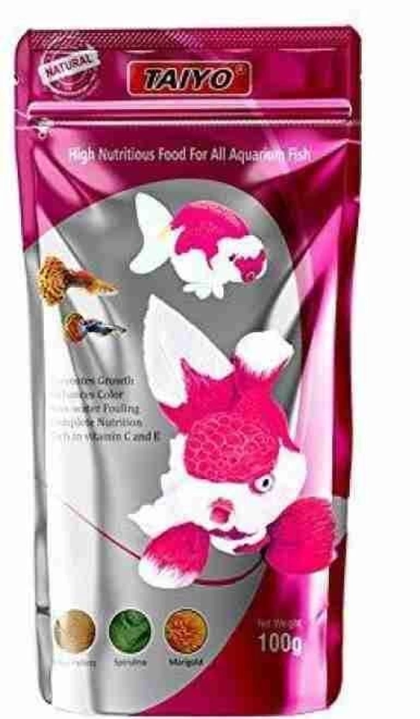 TAIYO PINK| FISH FOOD FOR ALL AQUARIUM FISHES 