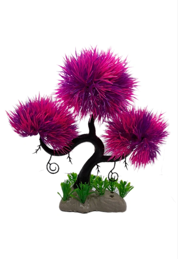 Artificial Plastic Made Bonsai Tree Showpiece