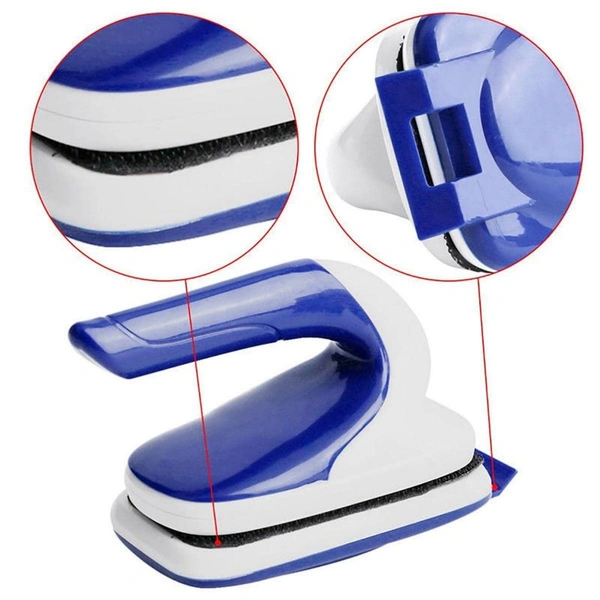 SOBO Aquarium Magnetic Glass Cleaner | Suitable Upto 10 mm Thickness Glass|Model: SB-08 - SB-08/ Upto 12mm