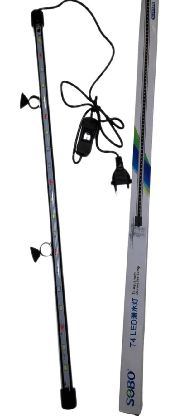 SOBO Aquarium Waterproof, Shock Proof, Multicolor LED Light| Suitable For 3 Feet To 4 Feet Aquarium