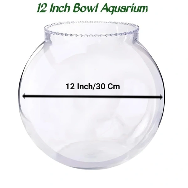CrystalClear Serenity Glass Bowl Aquarium