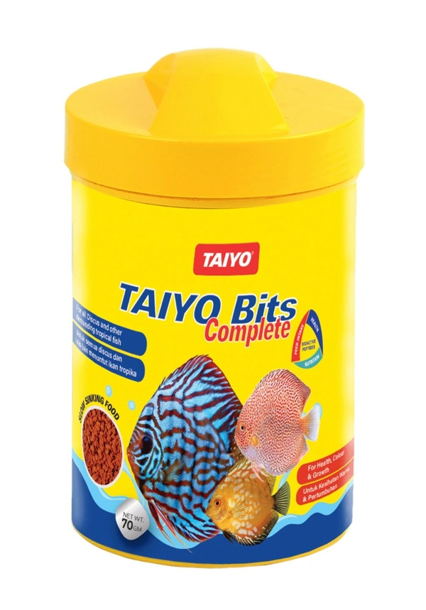 Taiyo Bits Complete Fish Food| Enhances to Intensify the Radiant Colours of Your Fish